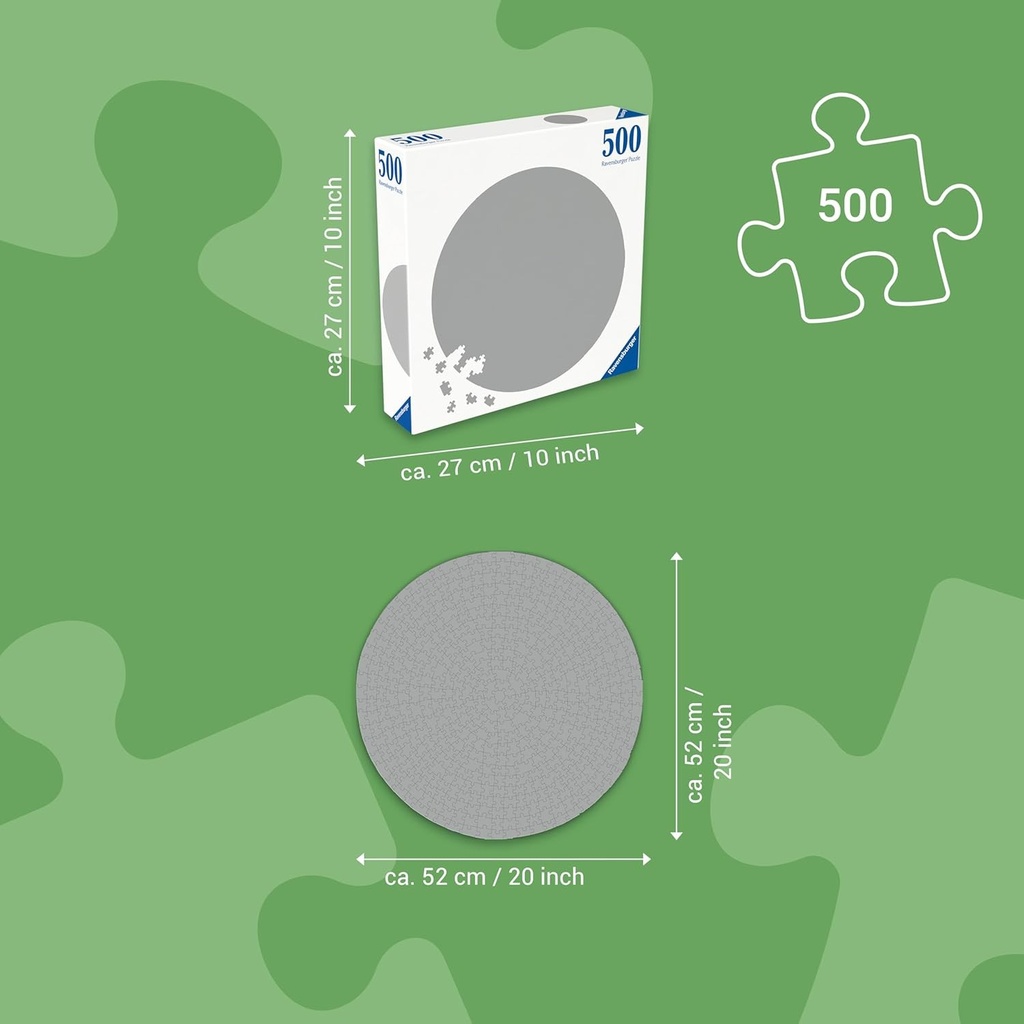 Ravensburger 500pz - Peaceful Day Snorlax Jigsaw