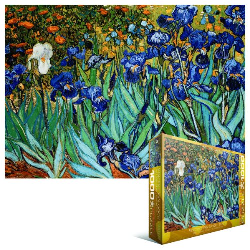 EuroGraphics Irises by Vincent Van Gogh Puzzle (1000-Piece) (6000-4364)