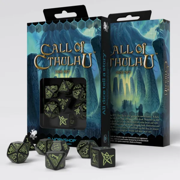 Q Workshop - Call of Cthulhu Dice set