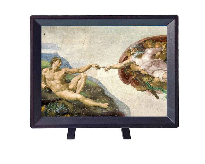 Rompecabezas Mini | Miguel Ángel - La Creación de Adán