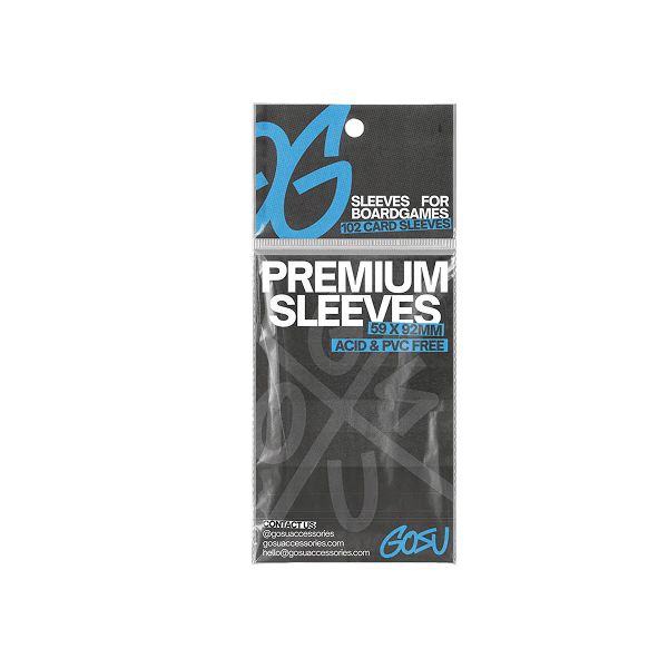 Premium Sleeves Gosu - Standard European